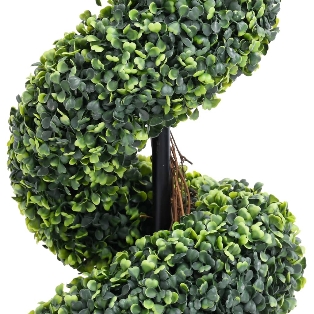 Kunstplant met pot buxus spiraal 100 cm groen is nu te koop bij PeponiXL, paradijselijk wonen!