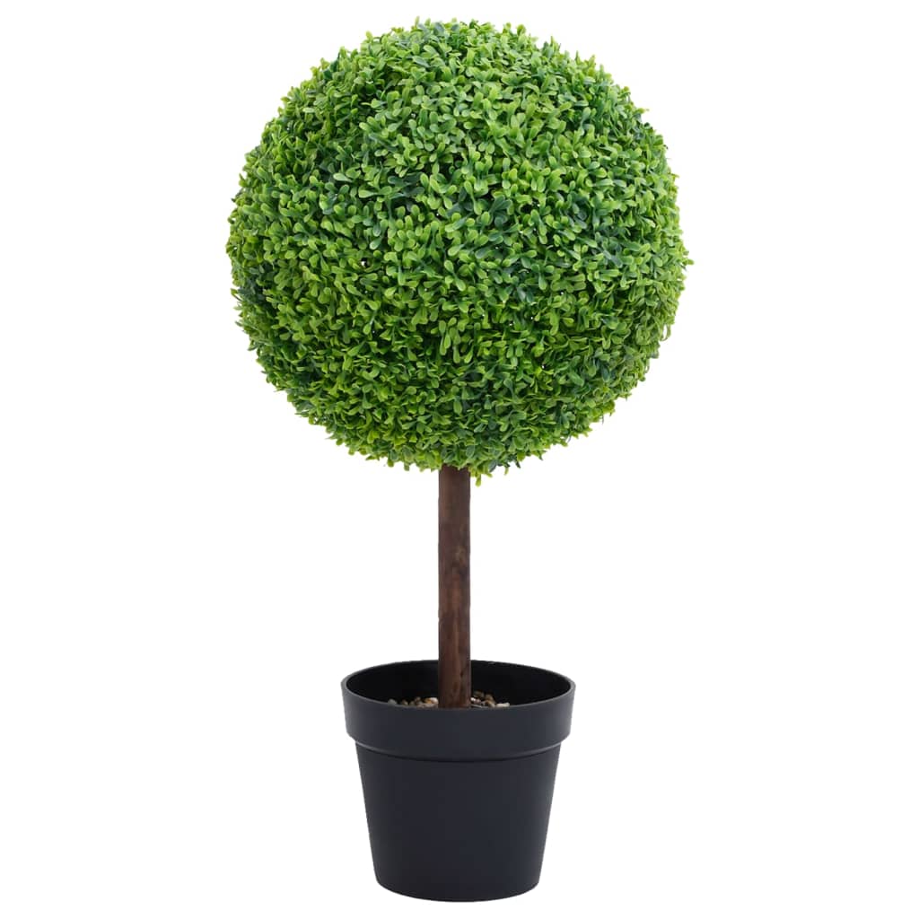 Kunstplant met pot buxus bolvorming 50 cm groen is nu te koop bij PeponiXL, paradijselijk wonen!