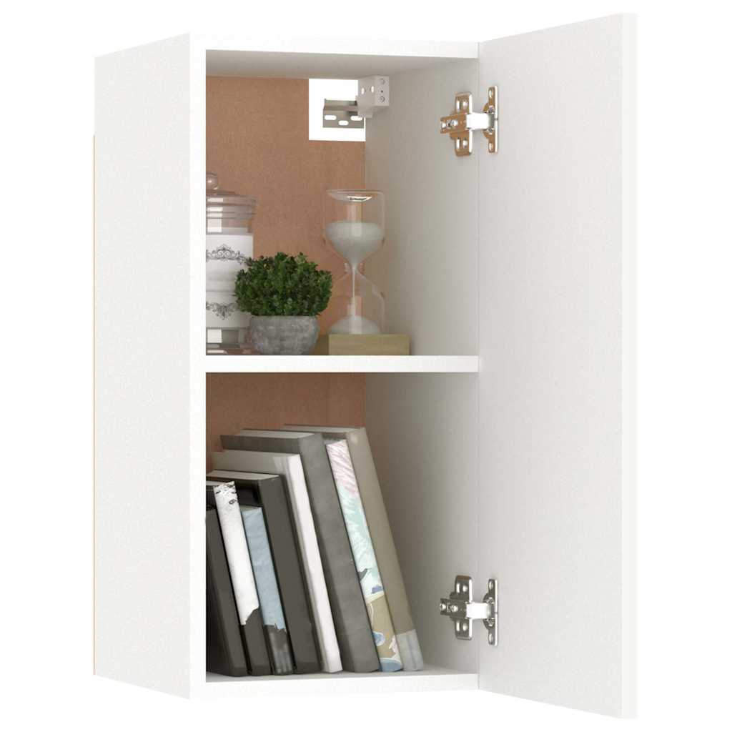 4-delige Tv-meubelset bewerkt hout wit is nu te koop bij PeponiXL, paradijselijk wonen!
