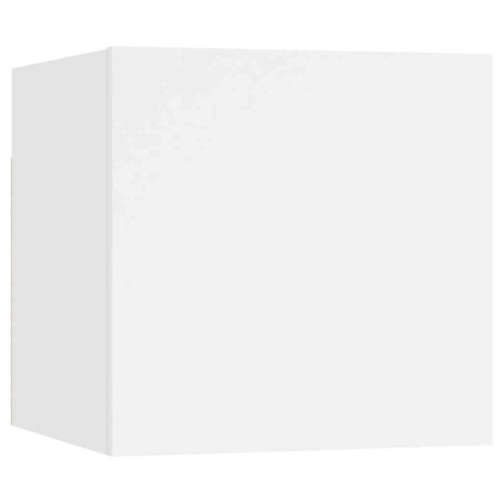 6-delige Tv-meubelset bewerkt hout wit is nu te koop bij PeponiXL, paradijselijk wonen!