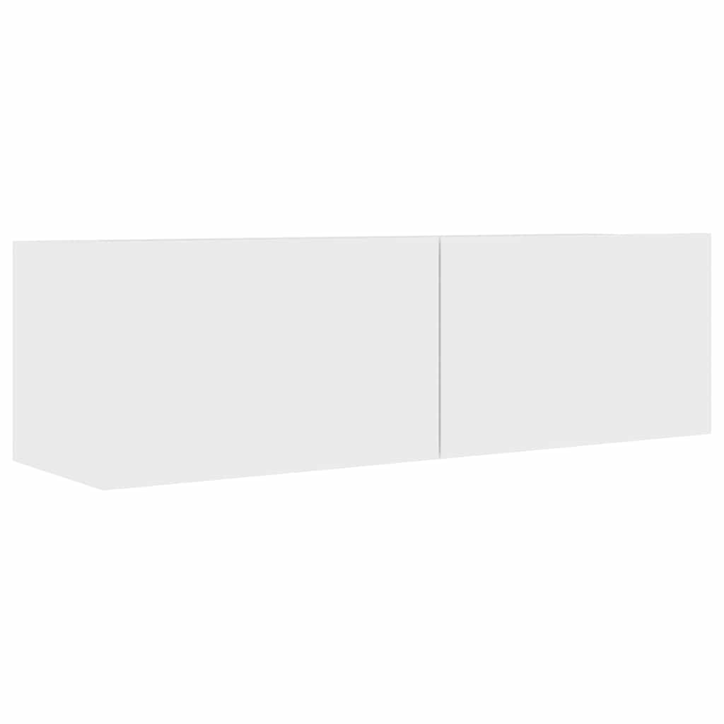 8-delige Tv-meubelset bewerkt hout wit is nu te koop bij PeponiXL, paradijselijk wonen!