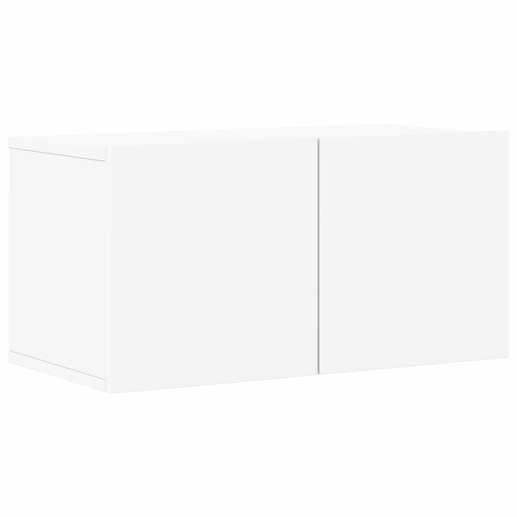 8-delige Tv-meubelset bewerkt hout wit is nu te koop bij PeponiXL, paradijselijk wonen!