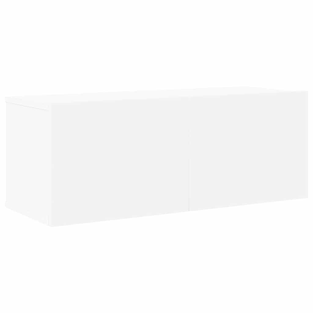 8-delige Tv-meubelset bewerkt hout wit is nu te koop bij PeponiXL, paradijselijk wonen!