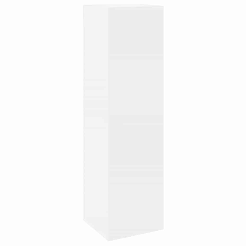 8-delige Tv-meubelset bewerkt hout wit is nu te koop bij PeponiXL, paradijselijk wonen!