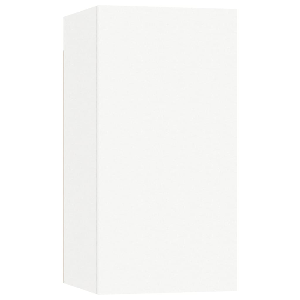 Tv-meubelen 4 st 30,5x30x60 cm bewerkt hout wit is nu te koop bij PeponiXL, paradijselijk wonen!