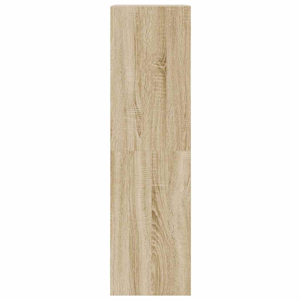 8-delige Tv-meubelset bewerkt hout sonoma eikenkleurig is nu te koop bij PeponiXL, paradijselijk wonen!