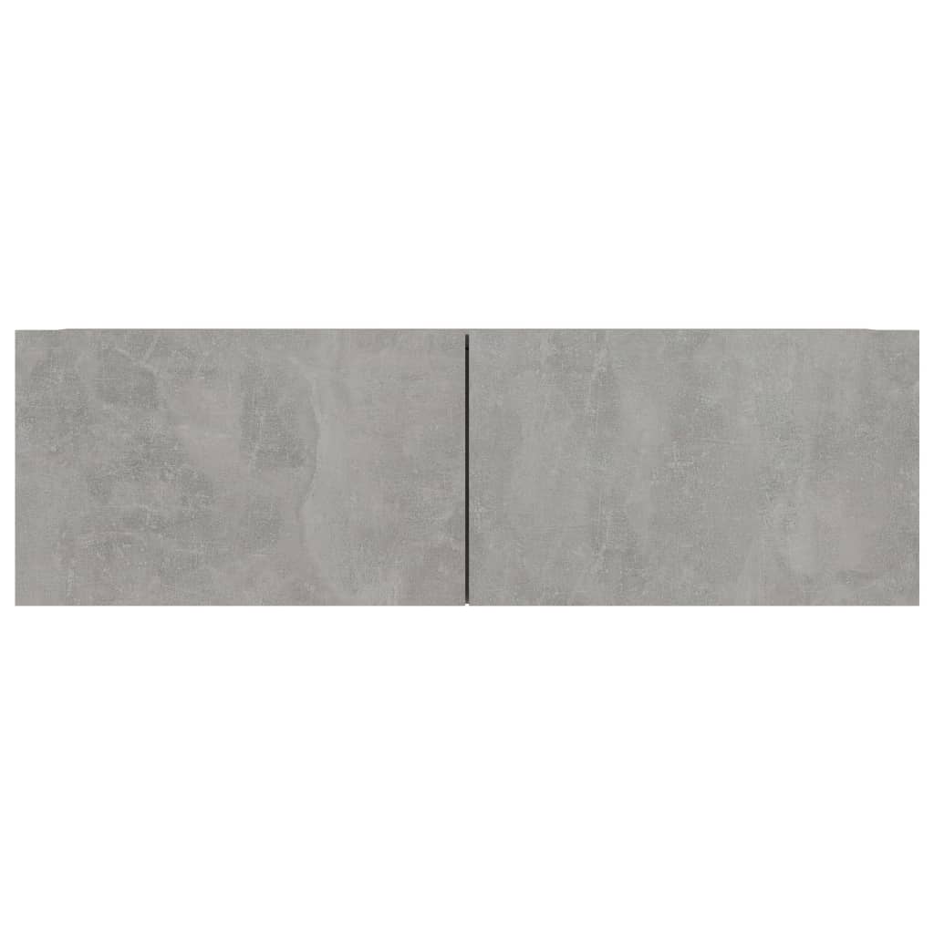 Tv-meubelen 4 st 100x30x30 cm bewerkt hout betongrijs is nu te koop bij PeponiXL, paradijselijk wonen!