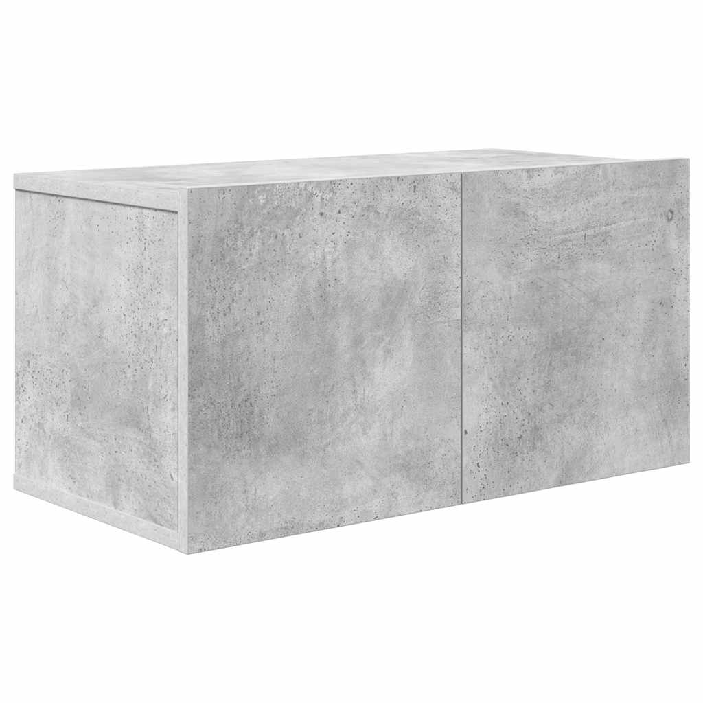 10-delige Tv-meubelset bewerkt hout betongrijs is nu te koop bij PeponiXL, paradijselijk wonen!