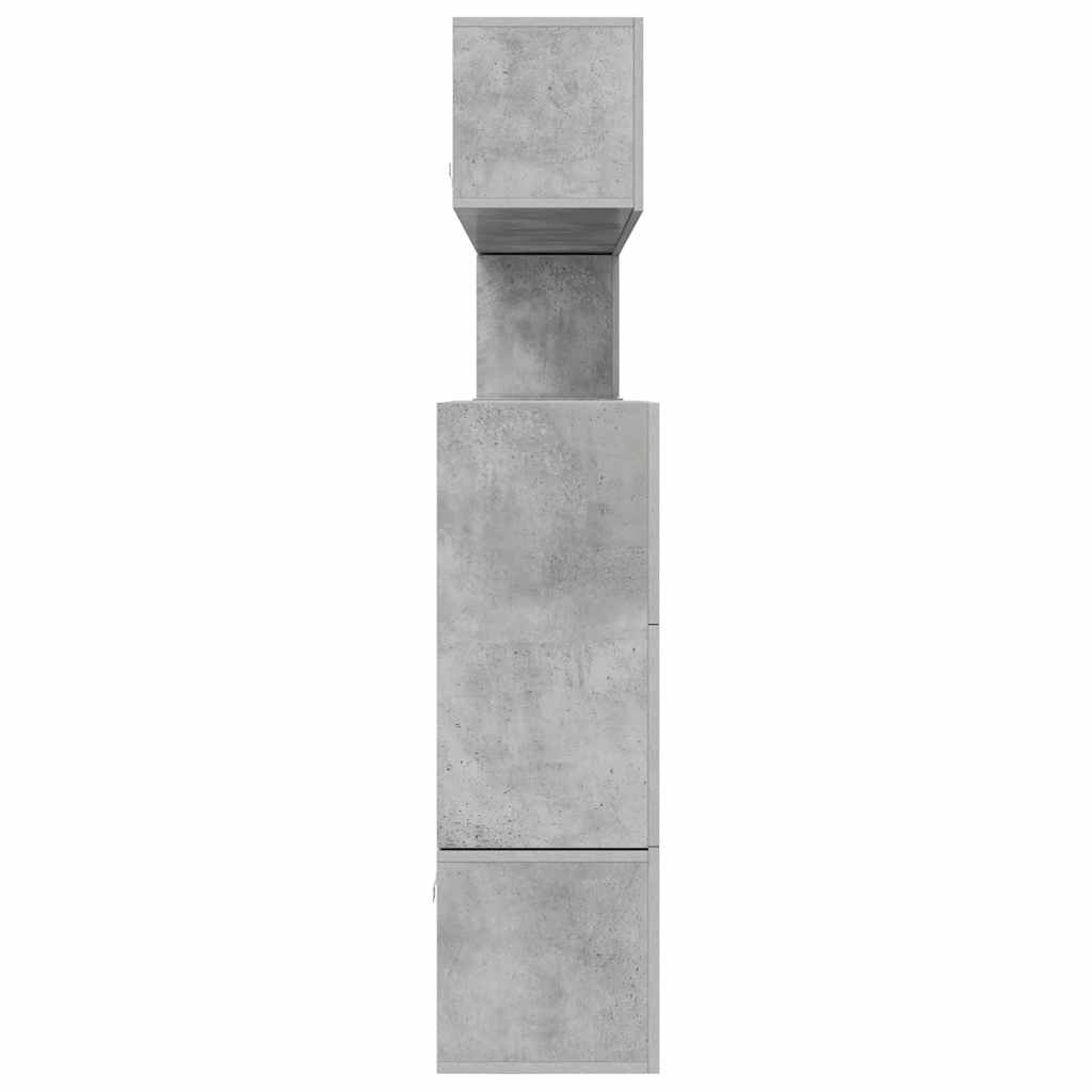 10-delige Tv-meubelset bewerkt hout betongrijs is nu te koop bij PeponiXL, paradijselijk wonen!