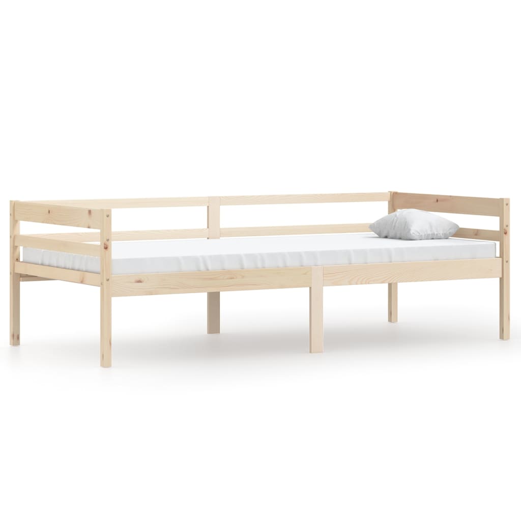 Bedframe massief grenenhout 90x200 cm is nu te koop bij PeponiXL, paradijselijk wonen!