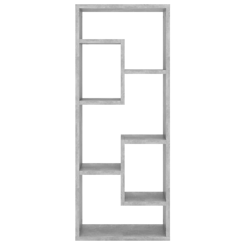 Wandschap 36x16x90 cm bewerkt hout betongrijs is nu te koop bij PeponiXL, paradijselijk wonen!