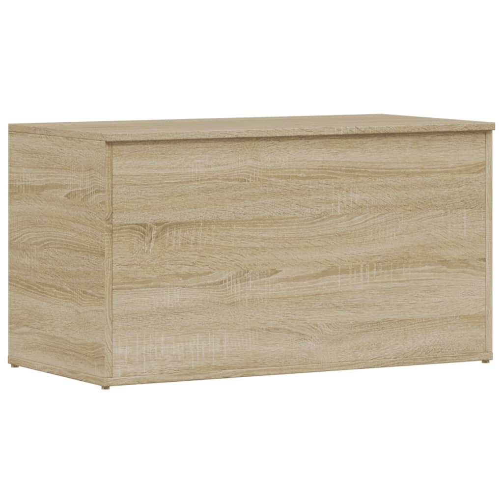 Opbergkist 84x42x46 cm bewerkt hout sonoma eikenkleurig is nu te koop bij PeponiXL, paradijselijk wonen!