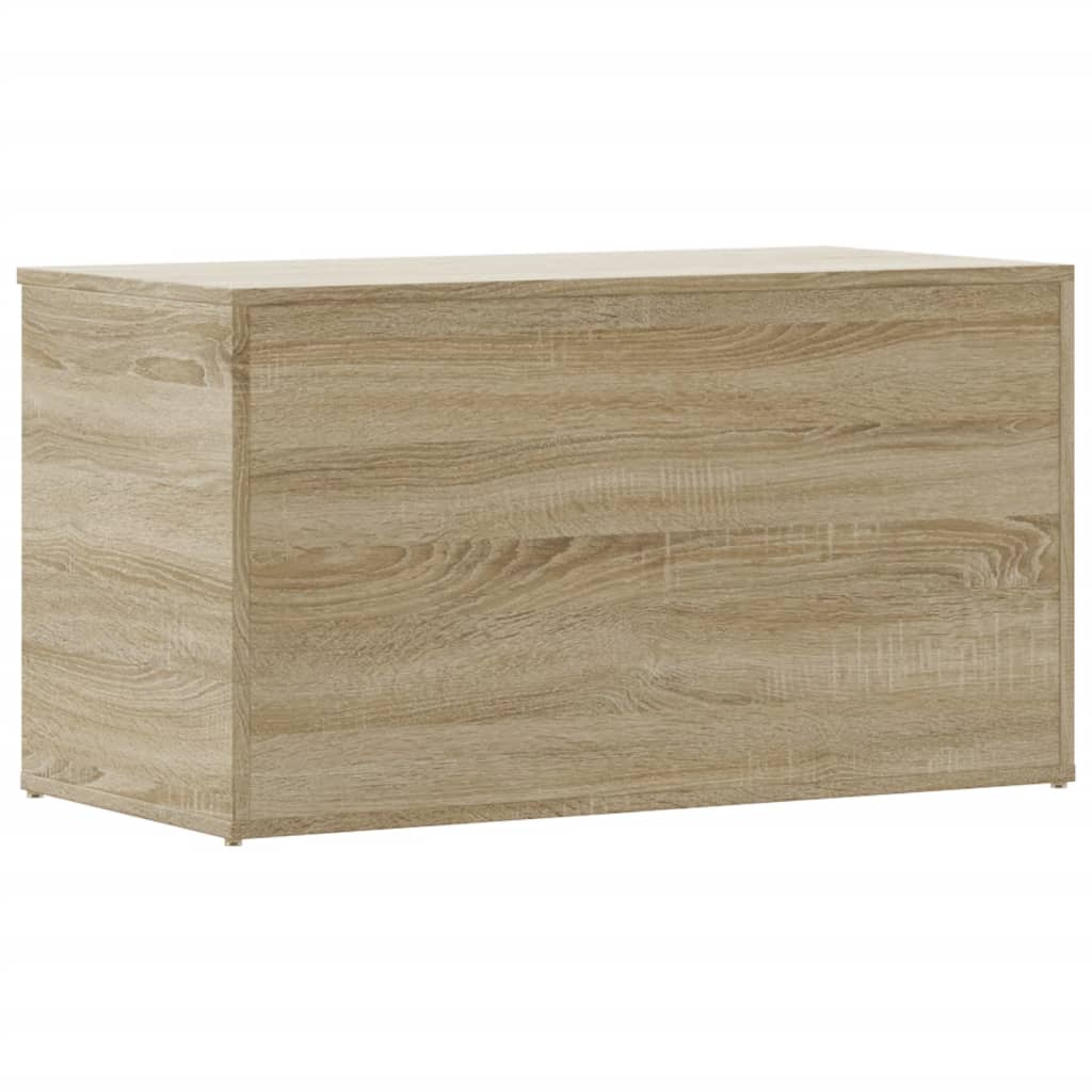 Opbergkist 84x42x46 cm bewerkt hout sonoma eikenkleurig is nu te koop bij PeponiXL, paradijselijk wonen!