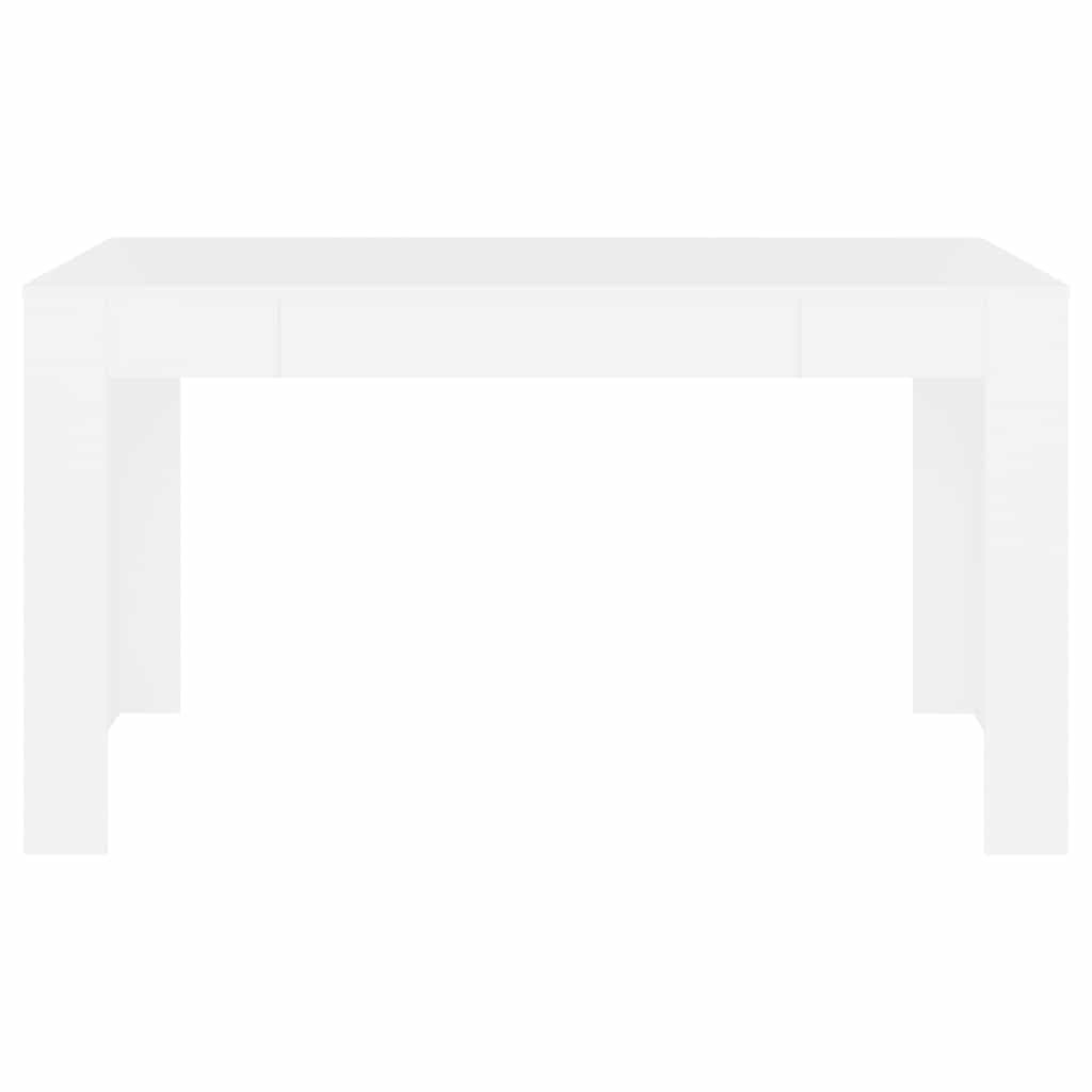 Eettafel 140x74,5x76 cm bewerkt hout wit is nu te koop bij PeponiXL, paradijselijk wonen!