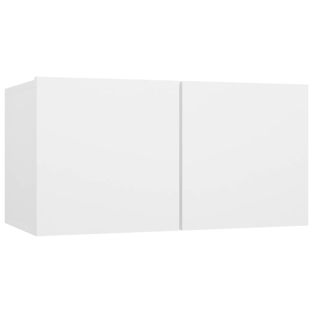 TV-hangkasten 3 st 60x30x30 cm wit is nu te koop bij PeponiXL, paradijselijk wonen!