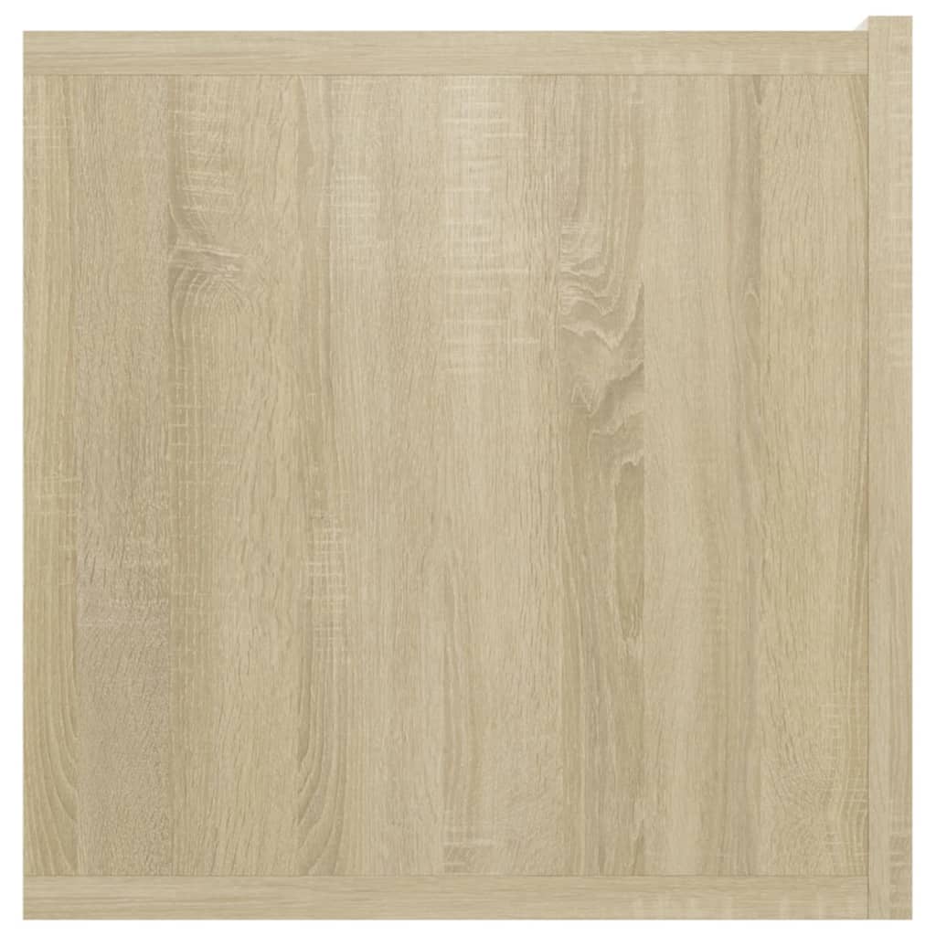 Tv-hangmeubelen 3 st 60x30x30 cm sonoma eikenkleurig is nu te koop bij PeponiXL, paradijselijk wonen!