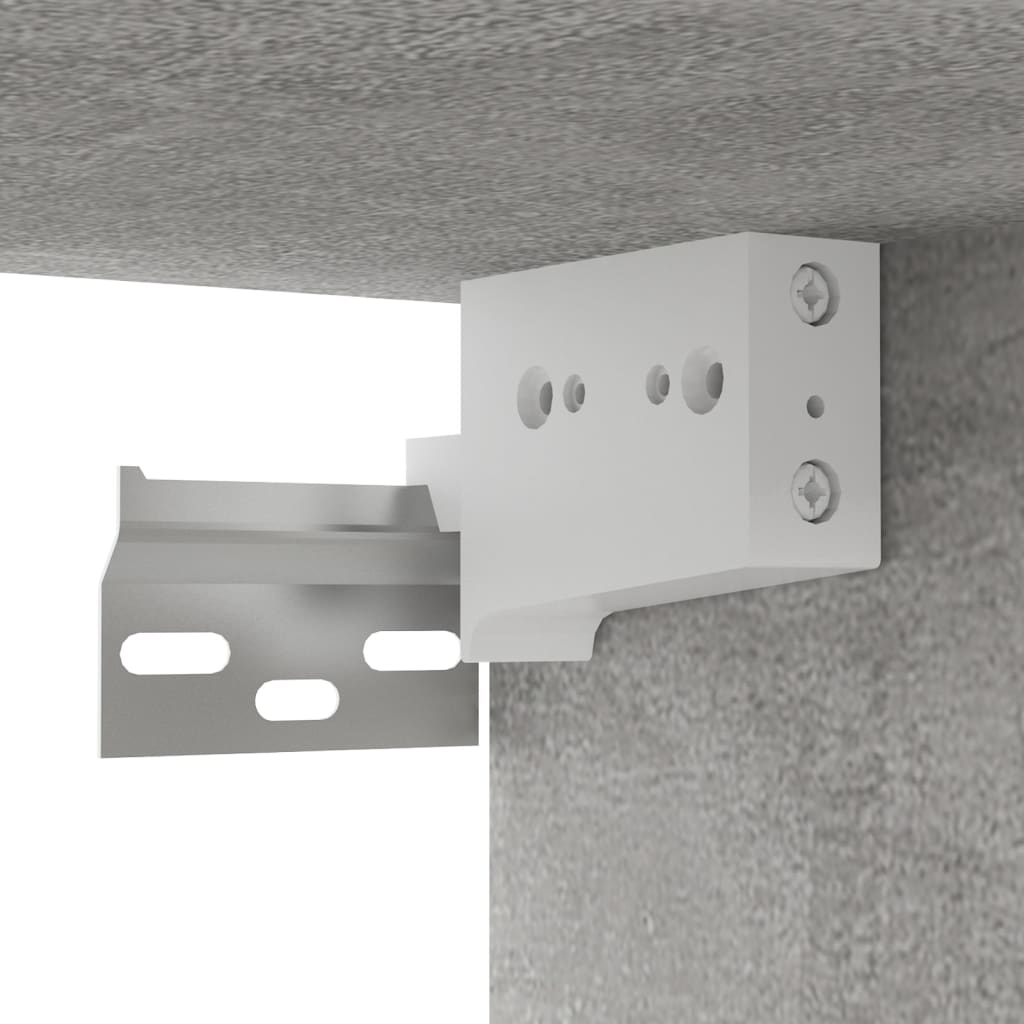 Tv-hangmeubelen 2 st 60x30x30 cm betongrijs is nu te koop bij PeponiXL, paradijselijk wonen!
