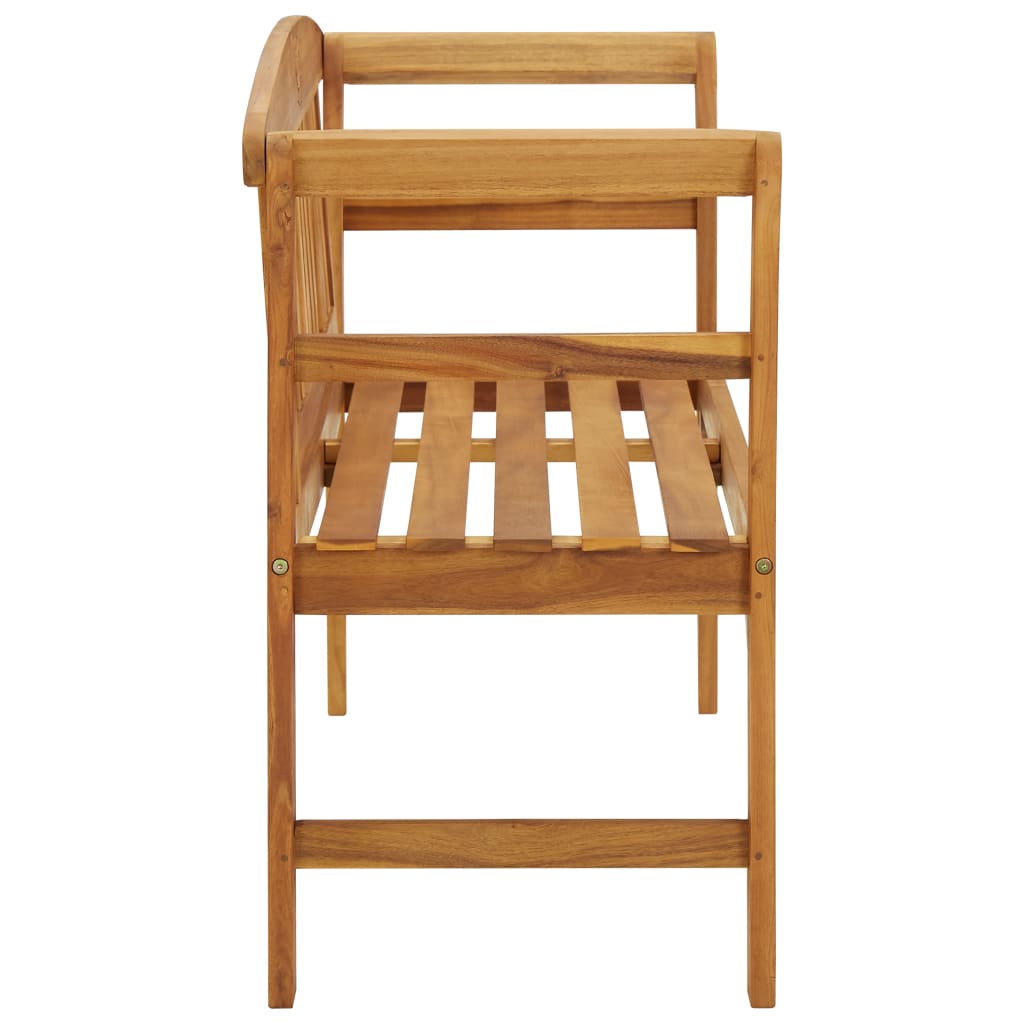 Tuinbank 114 cm massief acaciahout is nu te koop bij PeponiXL, paradijselijk wonen!