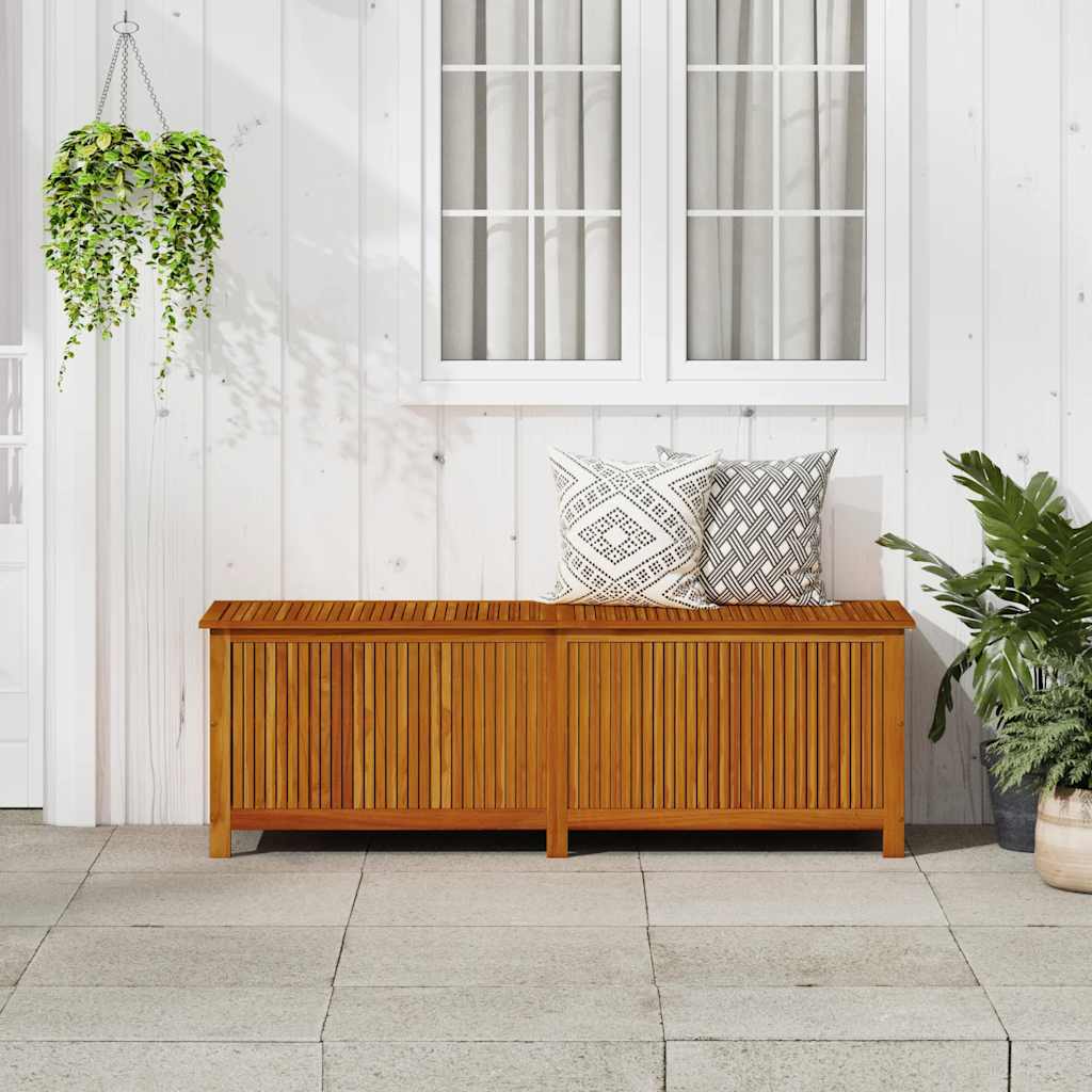 Tuinbox 175x50x58 cm massief acaciahout is nu te koop bij PeponiXL, paradijselijk wonen!