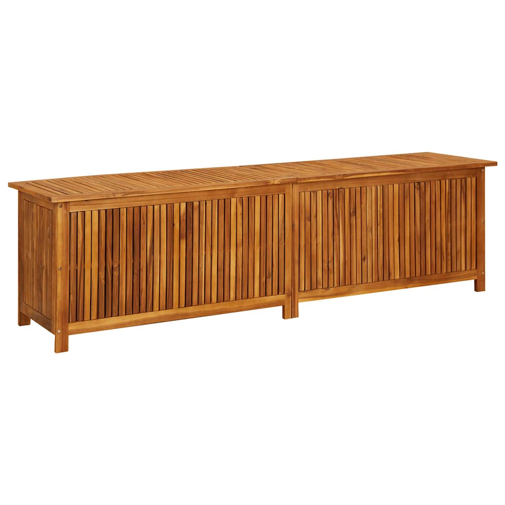 Tuinbox 200x50x58 cm massief acaciahout is nu te koop bij PeponiXL, paradijselijk wonen!