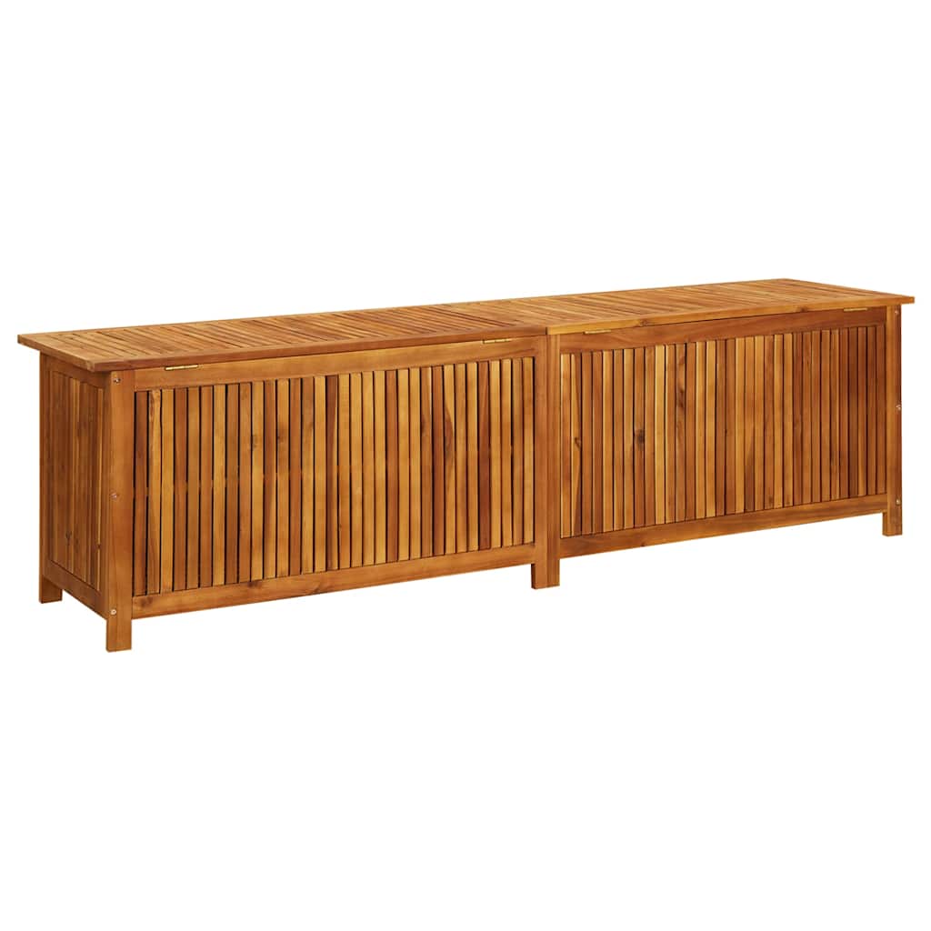 Tuinbox 200x50x58 cm massief acaciahout is nu te koop bij PeponiXL, paradijselijk wonen!