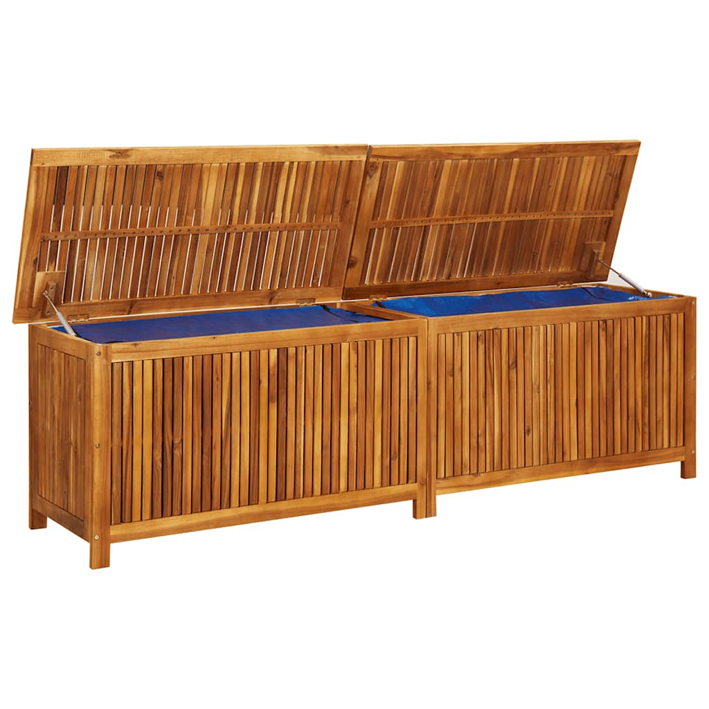 Tuinbox 200x50x58 cm massief acaciahout is nu te koop bij PeponiXL, paradijselijk wonen!