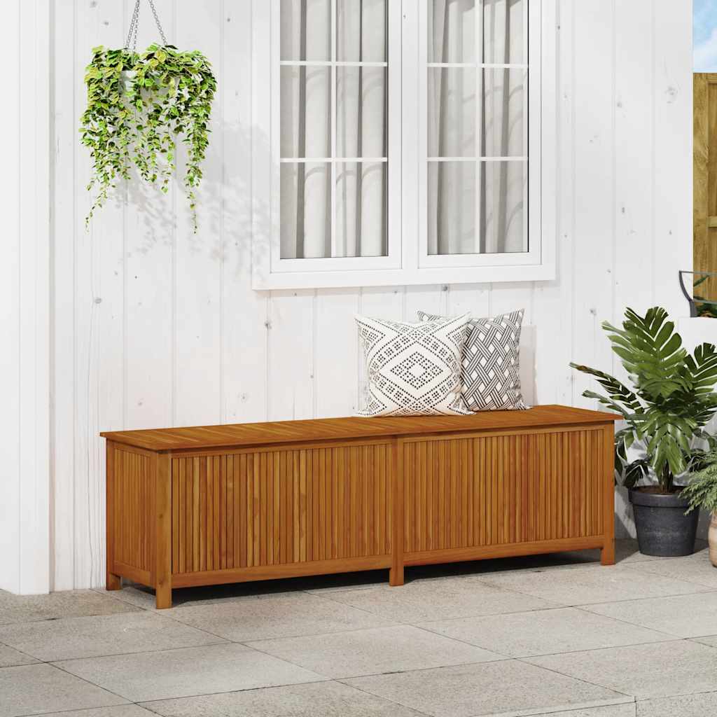 Tuinbox 200x50x58 cm massief acaciahout is nu te koop bij PeponiXL, paradijselijk wonen!