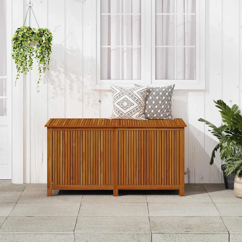 Tuinbox 150x80x75 cm massief acaciahout is nu te koop bij PeponiXL, paradijselijk wonen!