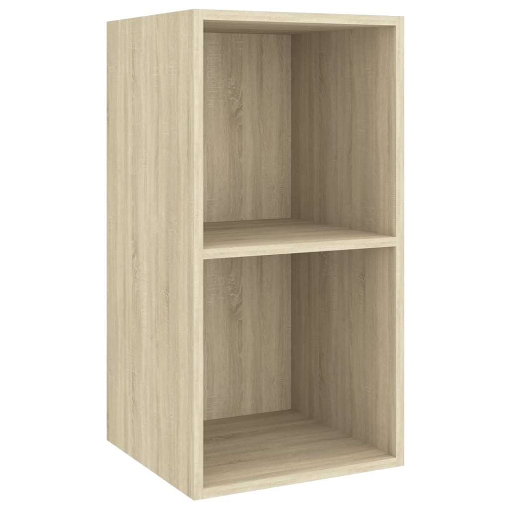3-delige Tv-meubelset bewerkt hout sonoma eikenkleurig is nu te koop bij PeponiXL, paradijselijk wonen!