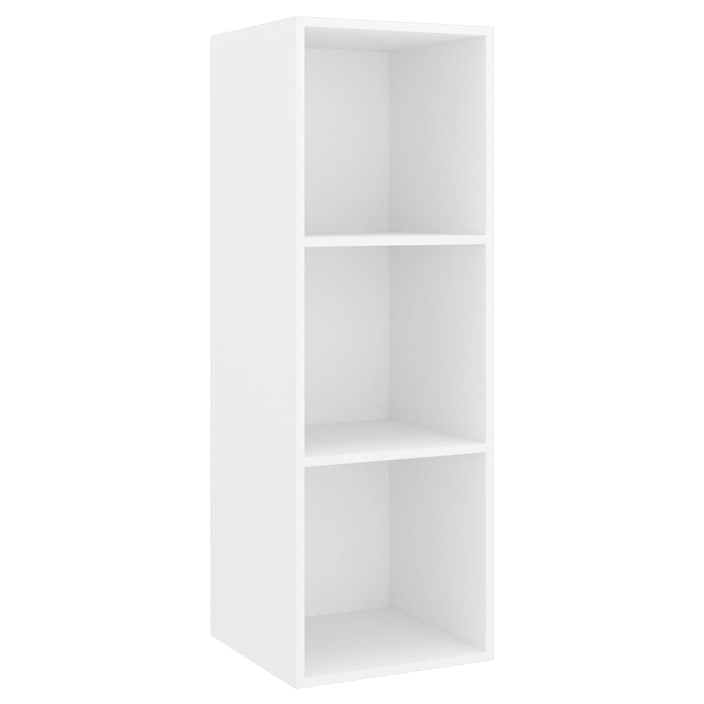 4-delige Tv-meubelset bewerkt hout wit is nu te koop bij PeponiXL, paradijselijk wonen!