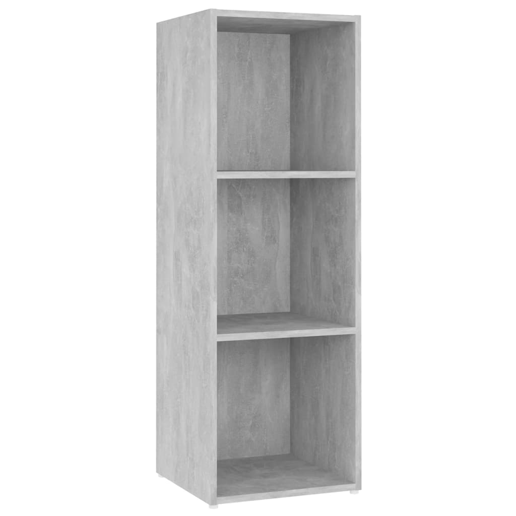 Tv-meubelen 2 st 107x35x37 cm bewerkt hout betongrijs is nu te koop bij PeponiXL, paradijselijk wonen!