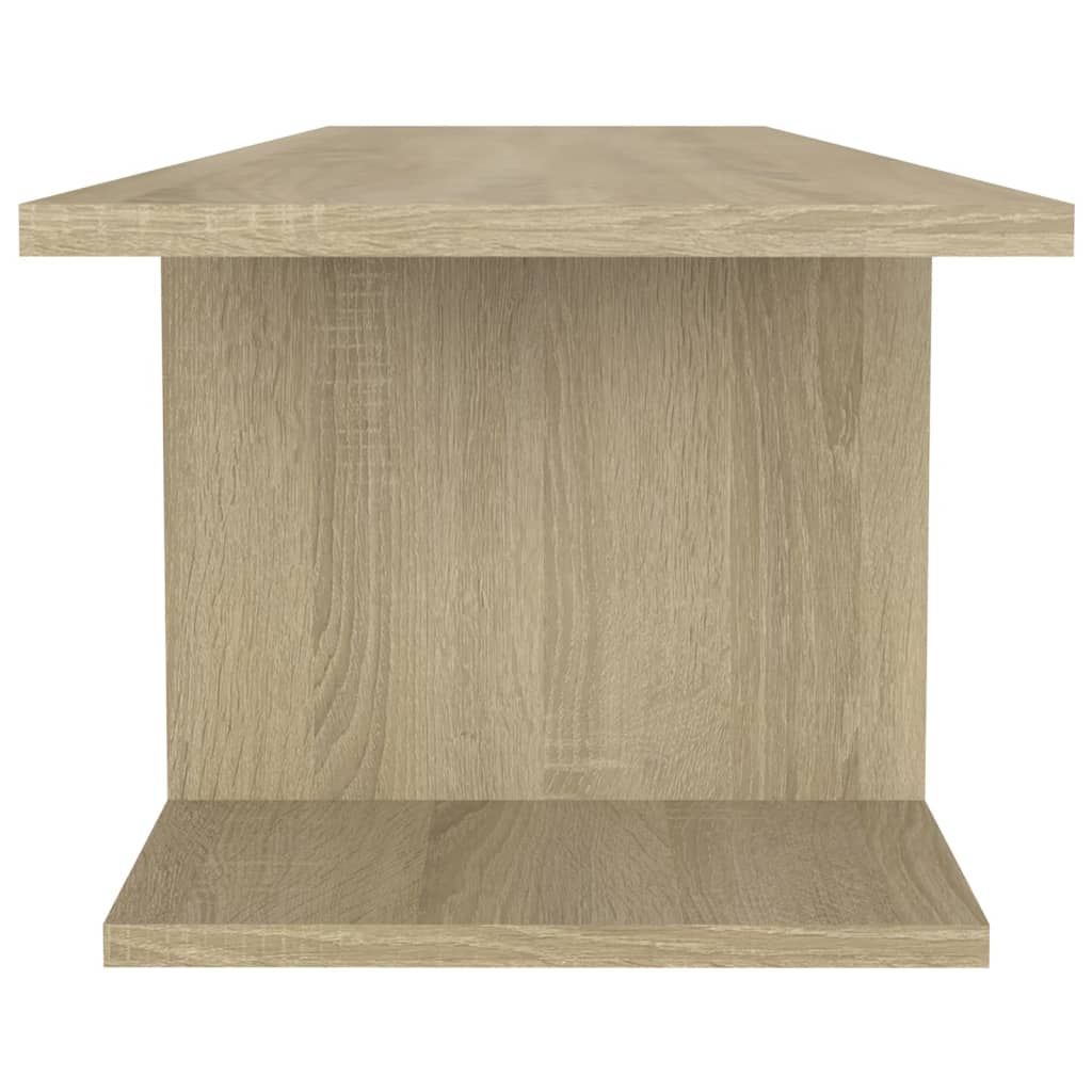 Tv-wandmeubel 103x30x26,5 cm sonoma eikenkleurig is nu te koop bij PeponiXL, paradijselijk wonen!