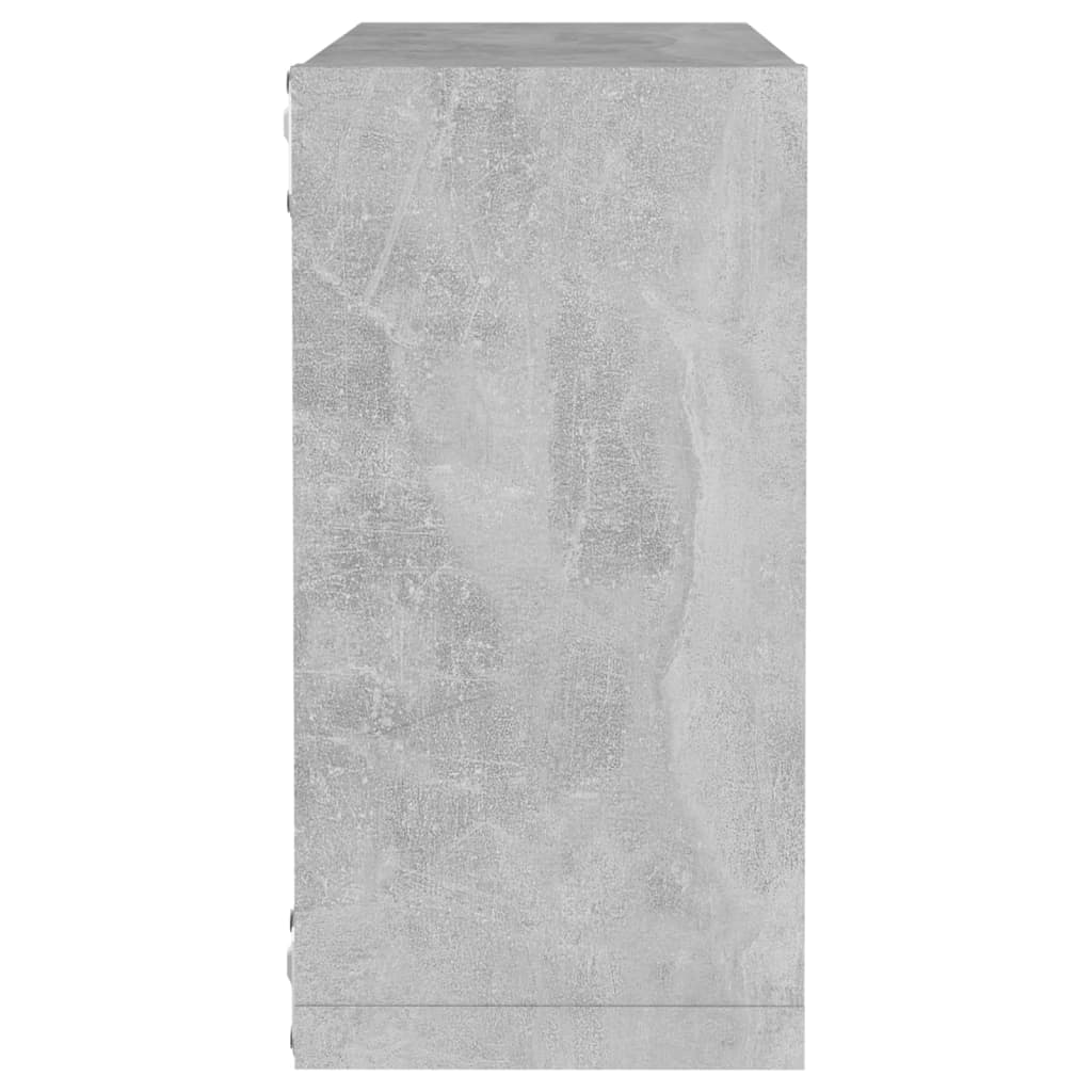 Wandschappen kubus 6 st 30x15x30 cm betongrijs is nu te koop bij PeponiXL, paradijselijk wonen!
