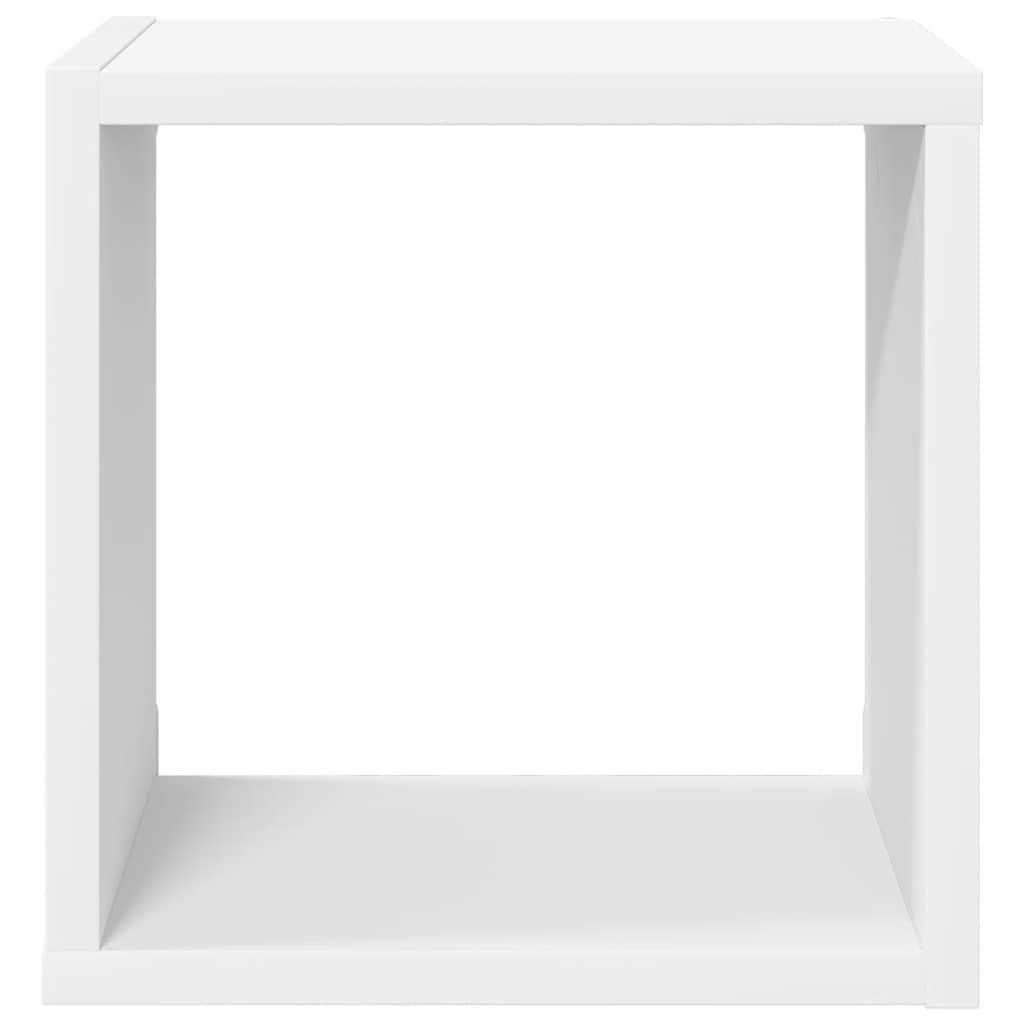 Wandschappen kubus 2 st 26x15x26 cm wit is nu te koop bij PeponiXL, paradijselijk wonen!