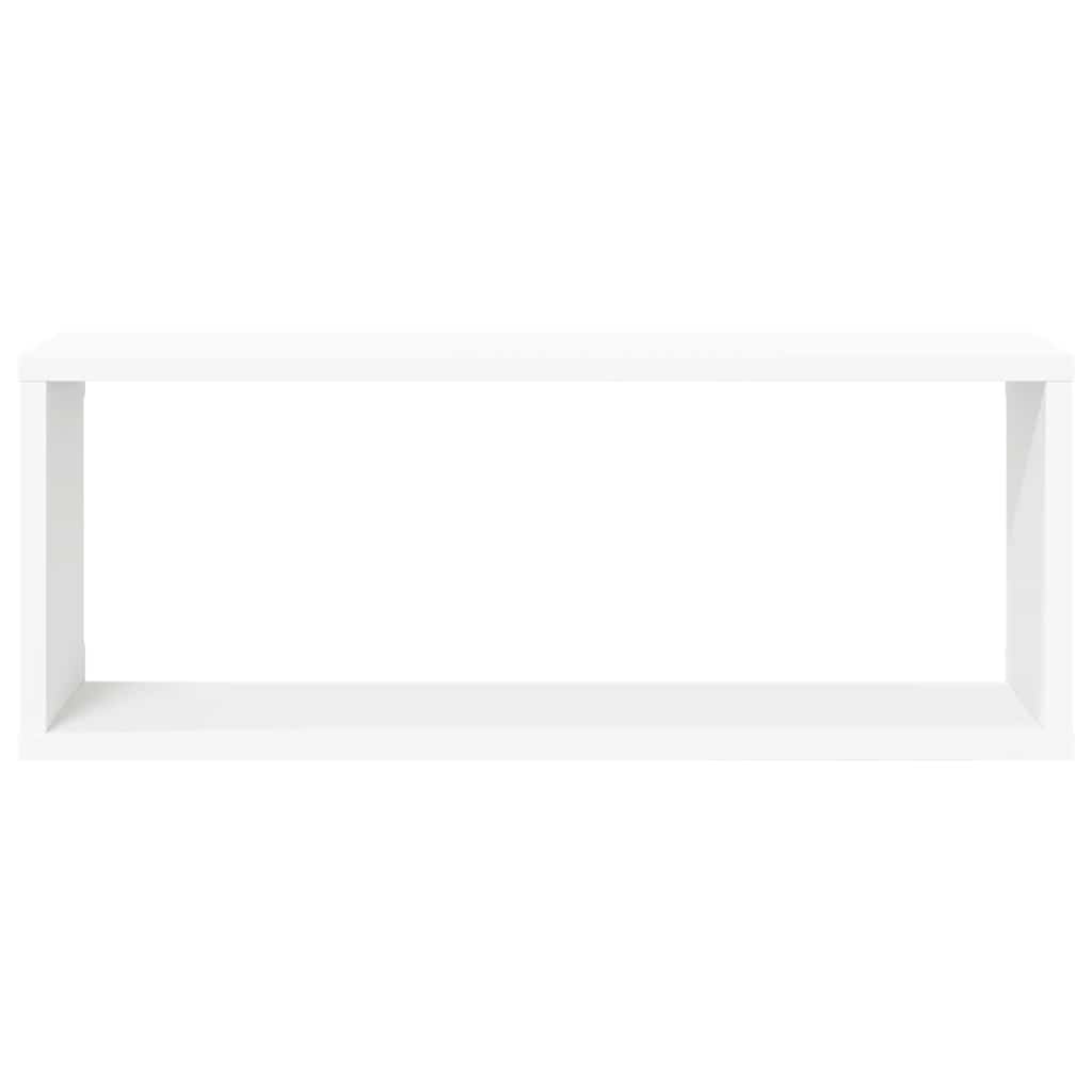 Wandschappen kubus 6 st 60x15x23 cm spaanplaat wit is nu te koop bij PeponiXL, paradijselijk wonen!
