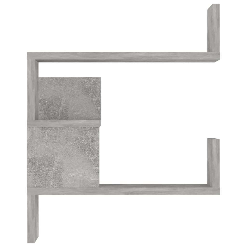 Hoekwandschappen 2 st 40x40x50 cm bewerkt hout betongrijs is nu te koop bij PeponiXL, paradijselijk wonen!
