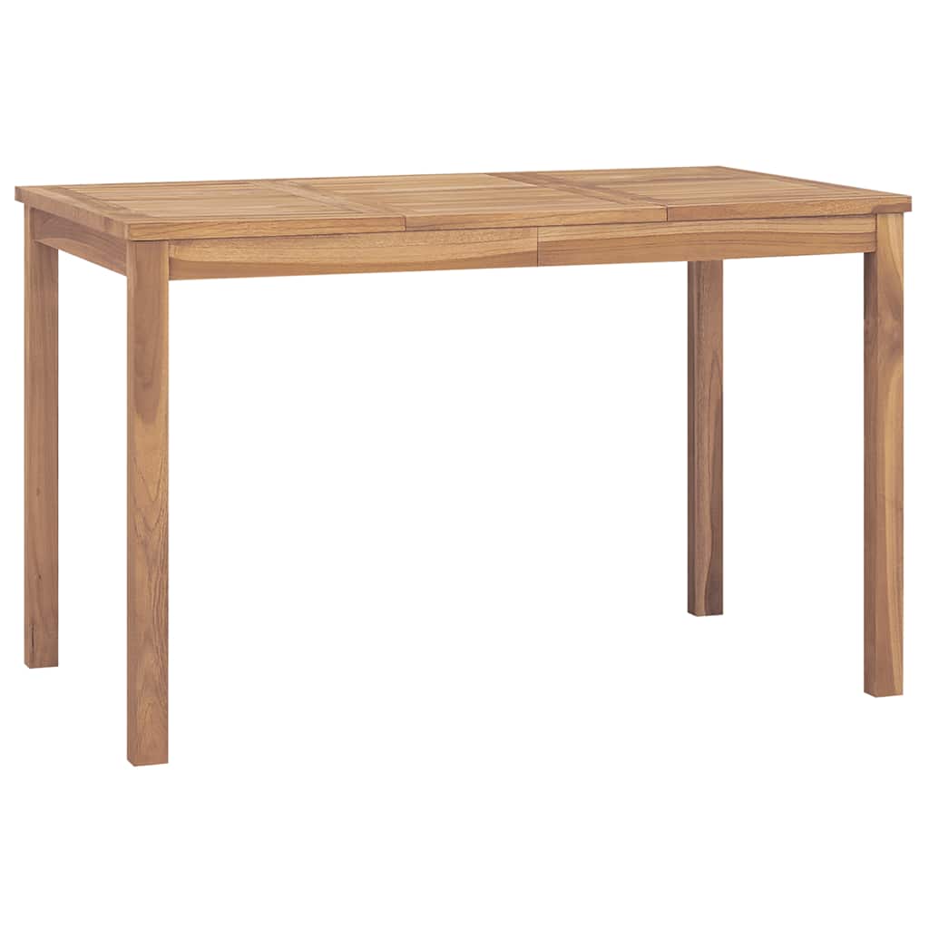 Tuintafel 120x70x77 cm massief teakhout is nu te koop bij PeponiXL, paradijselijk wonen!