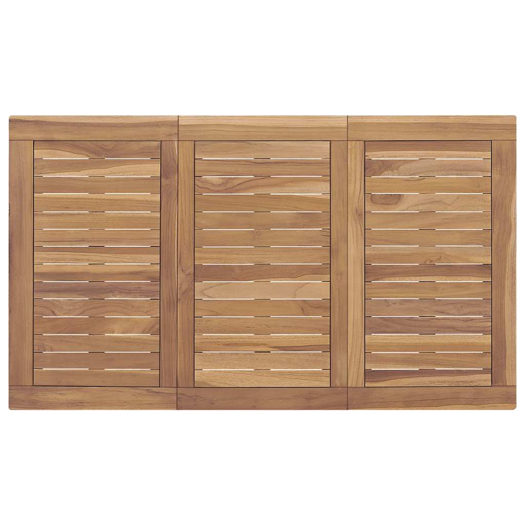 Tuintafel 120x70x77 cm massief teakhout is nu te koop bij PeponiXL, paradijselijk wonen!