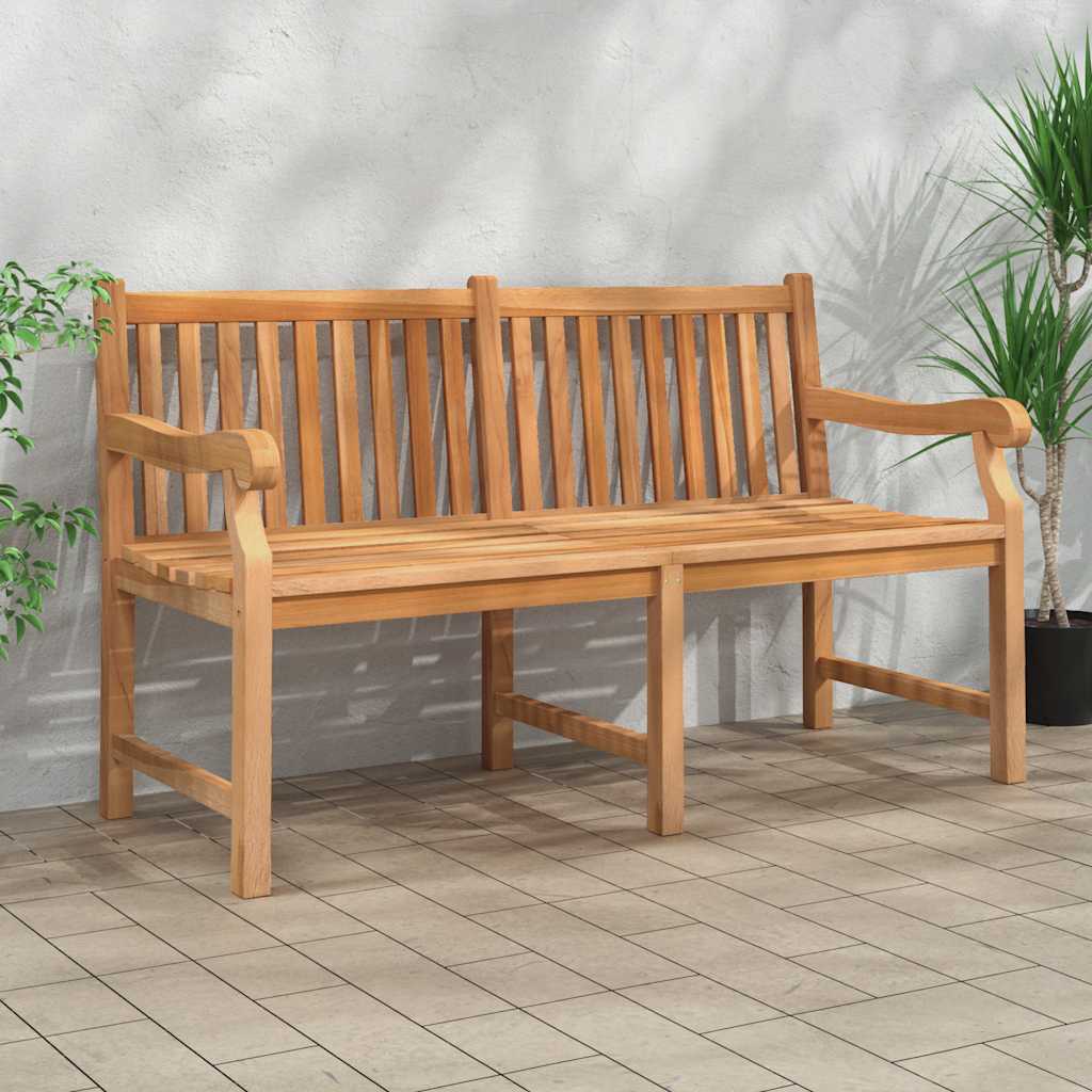Tuinbank 150 cm massief teakhout