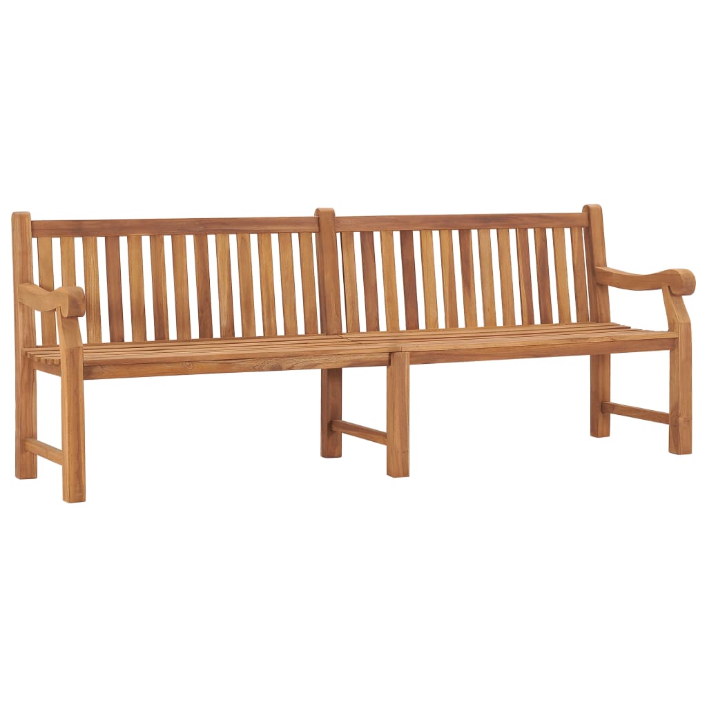Tuinbank 228 cm massief teakhout is nu te koop bij PeponiXL, paradijselijk wonen!