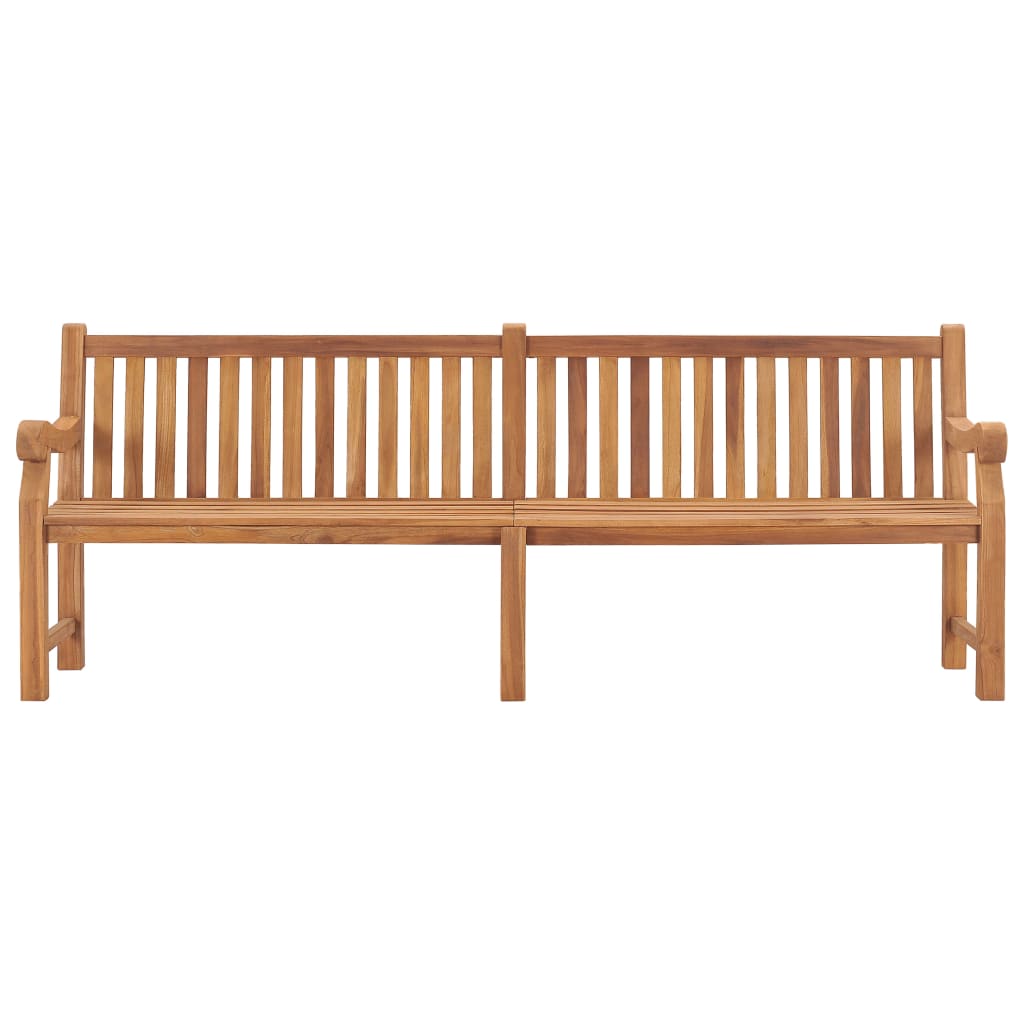 Tuinbank 228 cm massief teakhout is nu te koop bij PeponiXL, paradijselijk wonen!