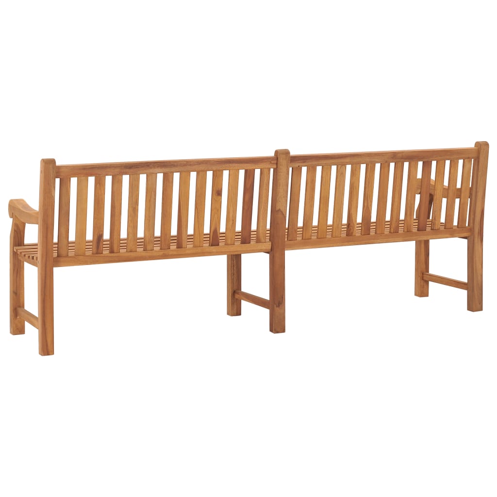 Tuinbank 228 cm massief teakhout is nu te koop bij PeponiXL, paradijselijk wonen!