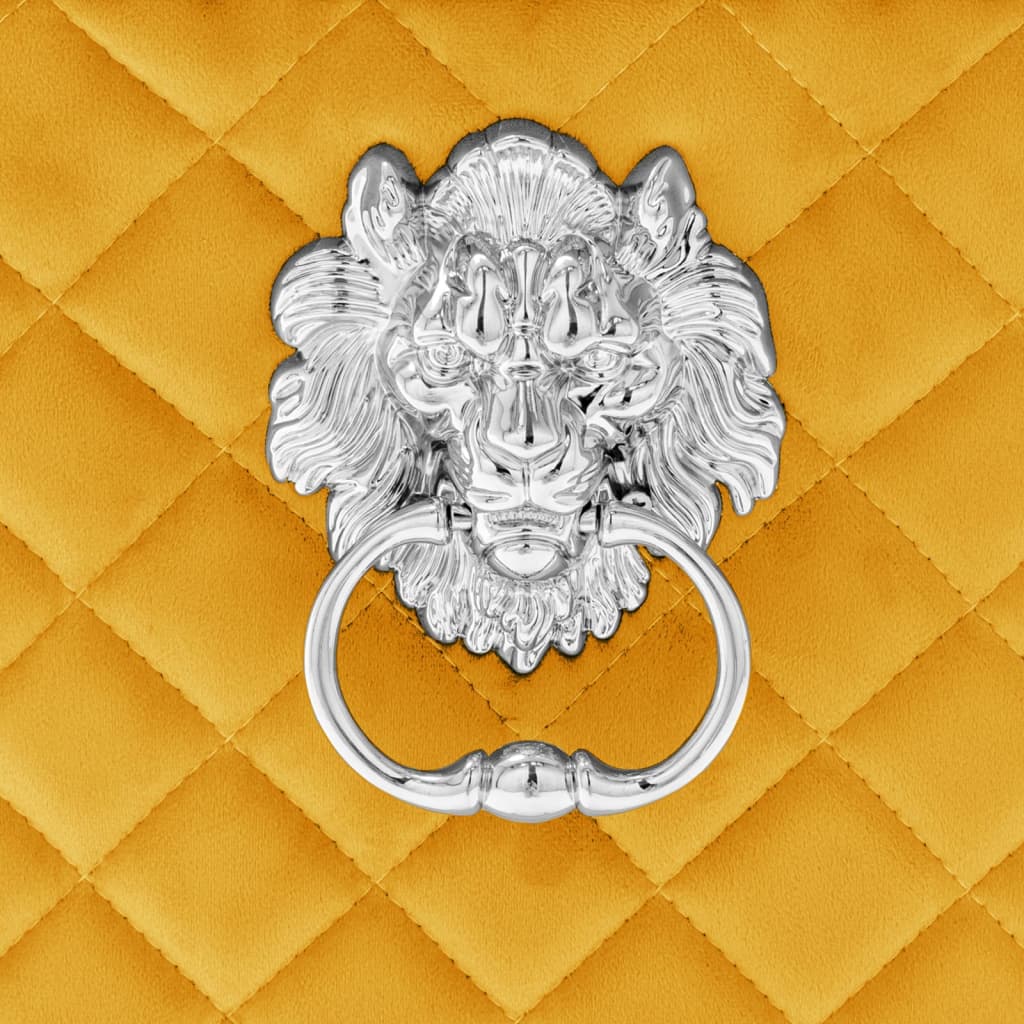 Eetkamerstoelen 2 st fluweel geel is nu te koop bij PeponiXL, paradijselijk wonen!