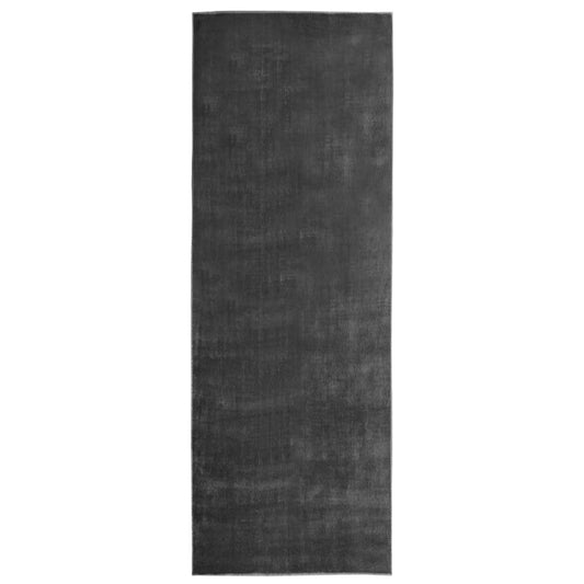 Tapijtloper wasbaar opvouwbaar 80x300 cm polyester antraciet is nu te koop bij PeponiXL, paradijselijk wonen!
