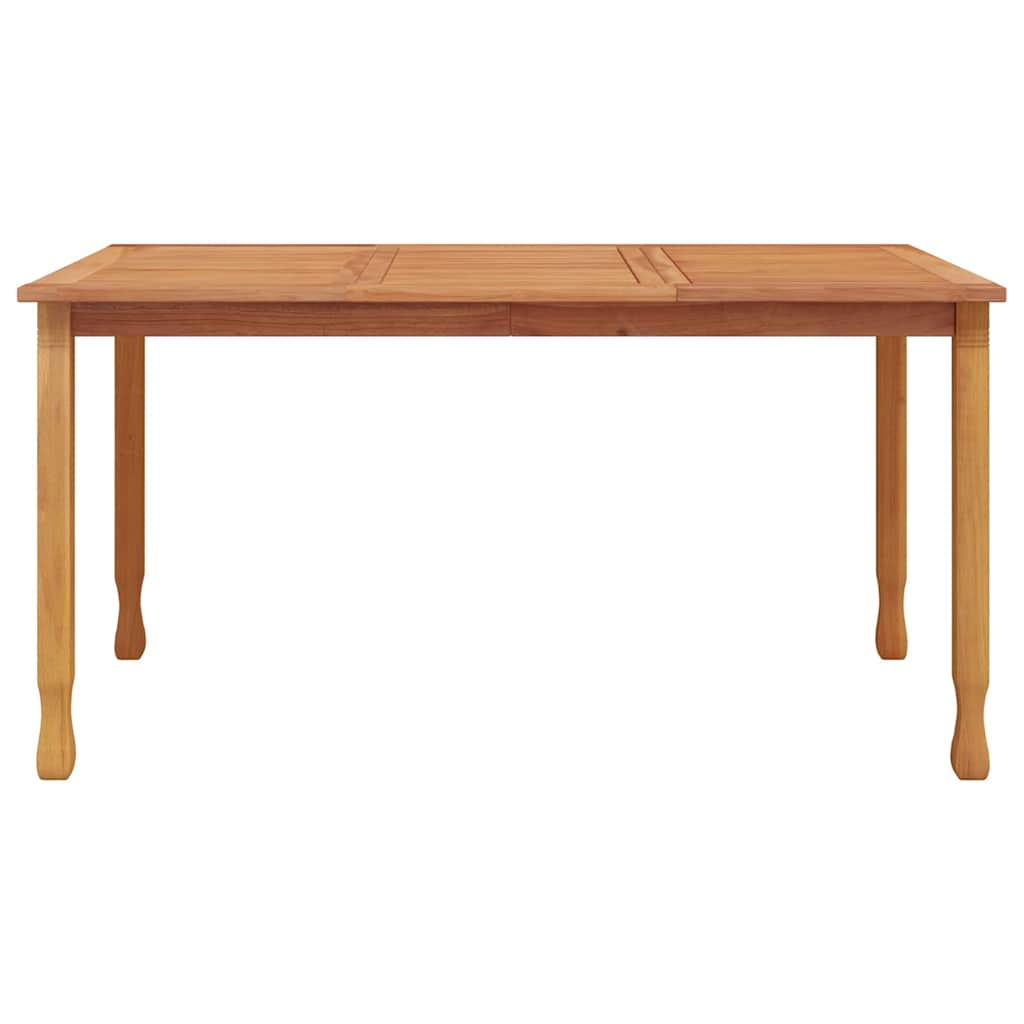 Tuintafel 150x90x75 cm massief teakhout is nu te koop bij PeponiXL, paradijselijk wonen!