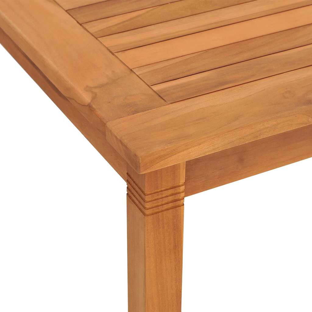 Tuintafel 150x90x75 cm massief teakhout is nu te koop bij PeponiXL, paradijselijk wonen!