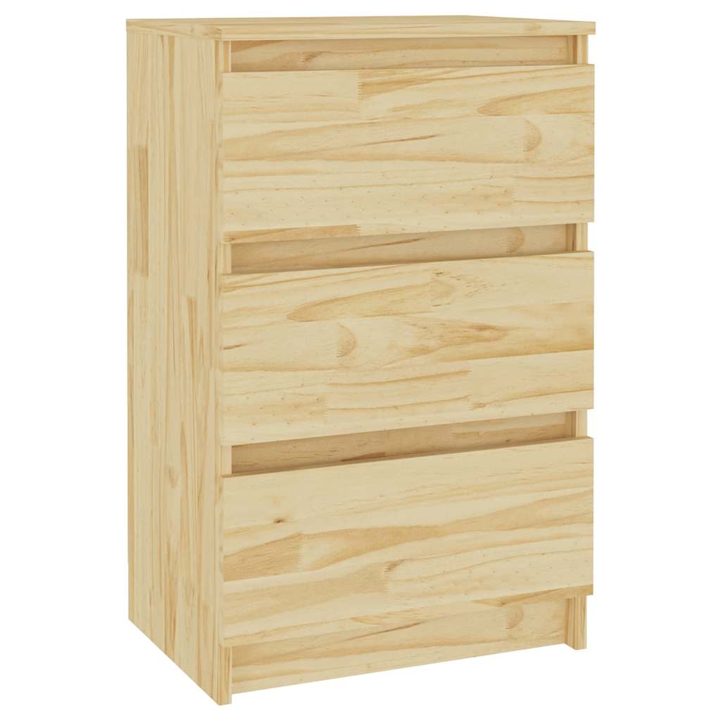 Nachtkastje 40x29,5x64 cm massief grenenhout is nu te koop bij PeponiXL, paradijselijk wonen!