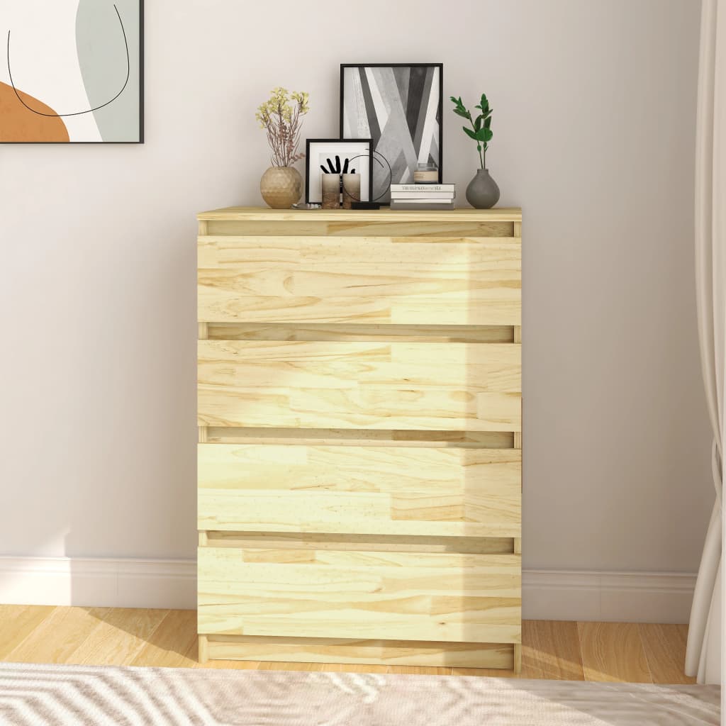 Bijzetkast 60x36x84 cm massief grenenhout is nu te koop bij PeponiXL, paradijselijk wonen!