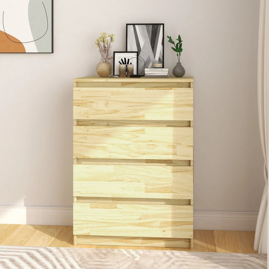 Bijzetkast 60x36x84 cm massief grenenhout is nu te koop bij PeponiXL, paradijselijk wonen!
