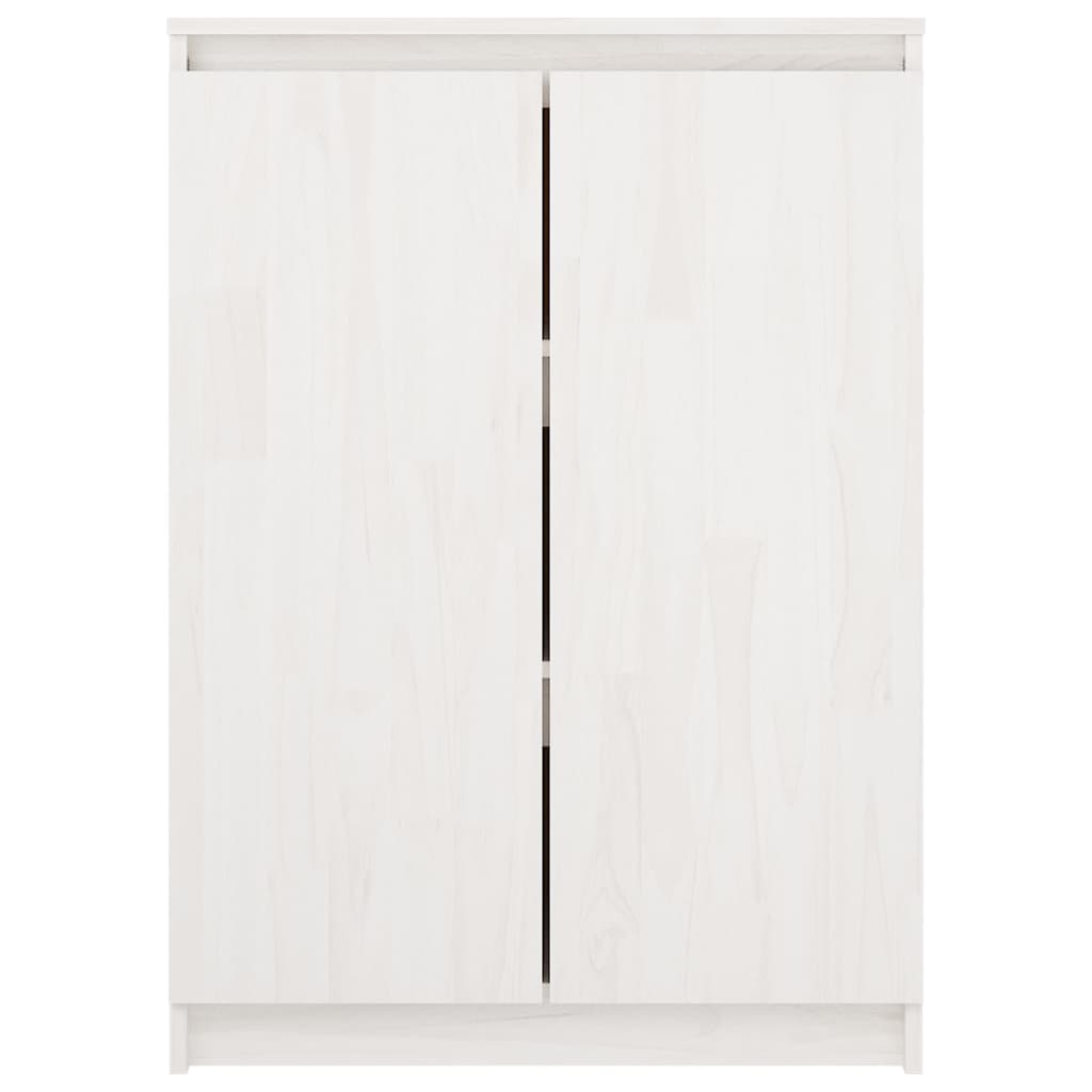 Dressoir 60x36x84 cm massief grenenhout wit is nu te koop bij PeponiXL, paradijselijk wonen!